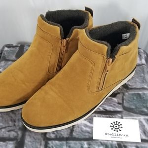 Suede winter street boot